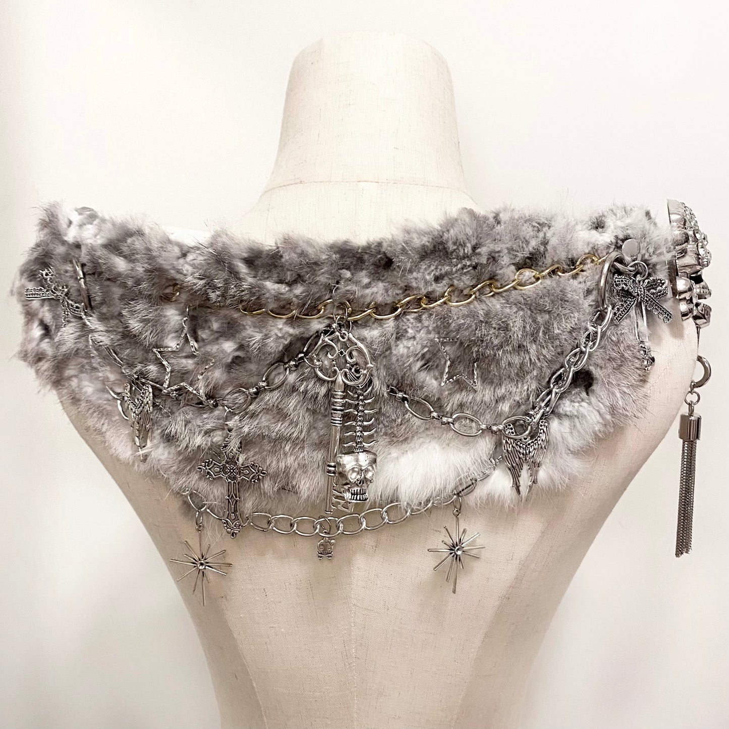 Skeleton Boss Belt(White)#001