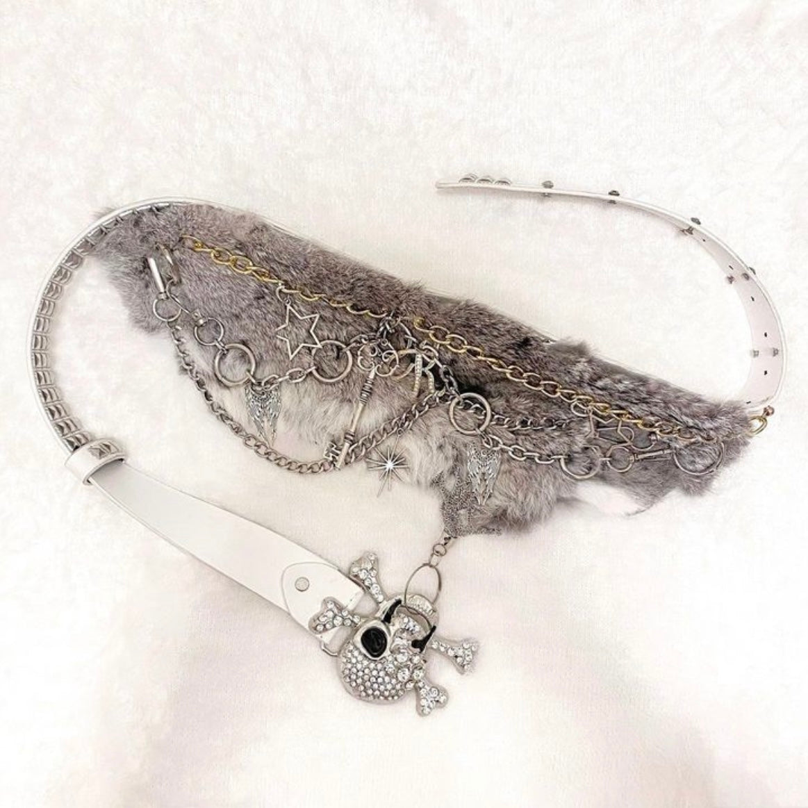 Skeleton Boss Belt(White)#001