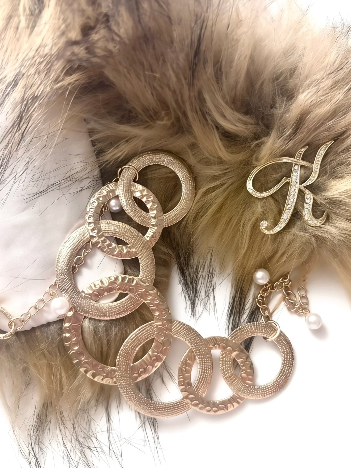 2000s Furry Necklace(Brown)#010
